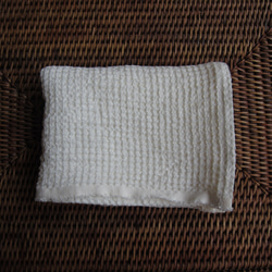 リネンワッフル＊キッチンクロス　額縁仕上げ 4枚目の画像