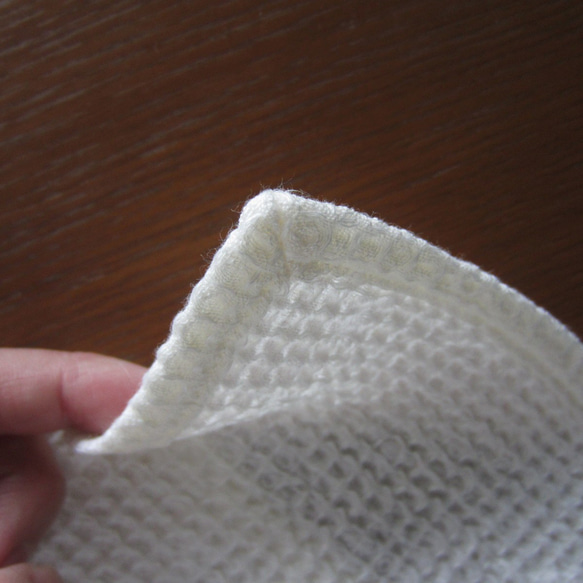 リネンワッフル＊キッチンクロス　額縁仕上げ 7枚目の画像