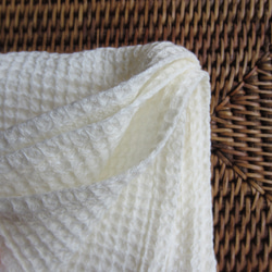 リネンワッフル＊キッチンクロス　額縁仕上げ 3枚目の画像