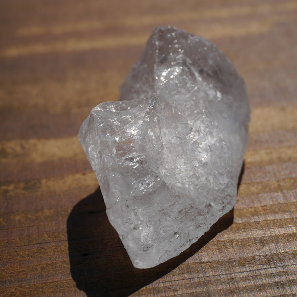 天然石ロッククリスタル約25g約44mm(ブラジル産)水晶ラフロック穴なし原石クリスタル鉱物[bq-221001-01] 16枚目の画像
