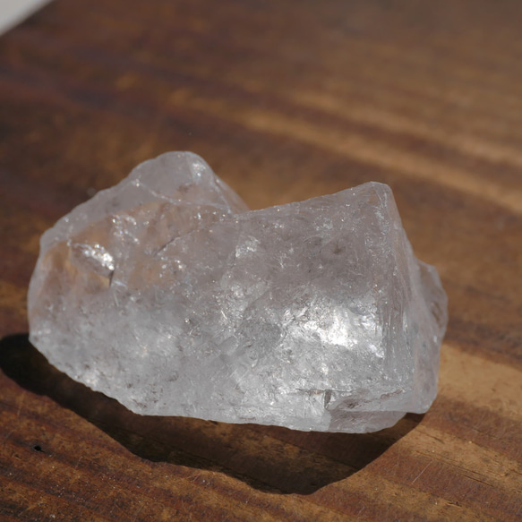 天然石ロッククリスタル約25g約44mm(ブラジル産)水晶ラフロック穴なし原石クリスタル鉱物[bq-221001-01] 15枚目の画像
