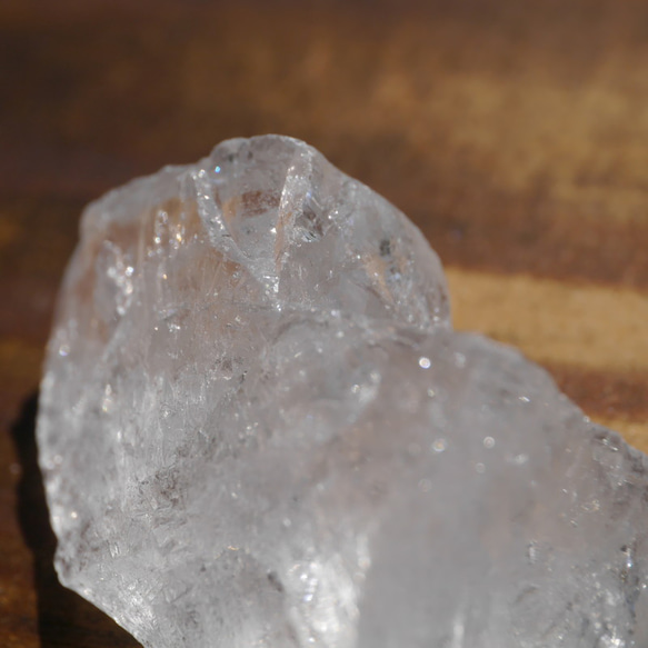 天然石ロッククリスタル約25g約44mm(ブラジル産)水晶ラフロック穴なし原石クリスタル鉱物[bq-221001-01] 13枚目の画像