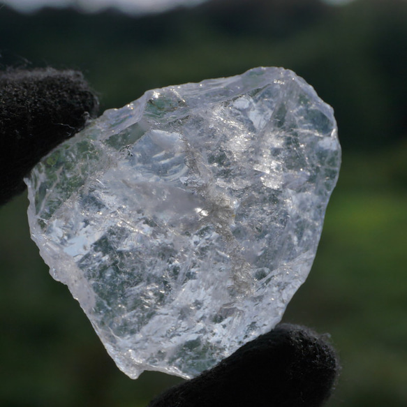天然石ロッククリスタル約30g約46mm(ブラジル産)水晶ラフロック穴なし原石クリスタル鉱物[bq-221001-03] 4枚目の画像