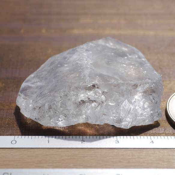 天然石ロッククリスタル約30g約46mm(ブラジル産)水晶ラフロック穴なし原石クリスタル鉱物[bq-221001-03] 10枚目の画像
