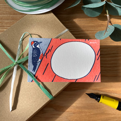 どうぶつのすみか　メッセージカード 2枚目の画像