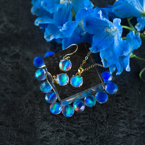 ❤❤水琴さま専用〚石の精霊〛　絵画石（ボルダーオパール）✨✨ 10月 誕生石 母岩付き 神の石 自由 寵愛 好転 幸福 ラッキー