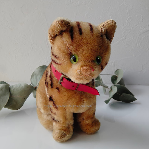 ヴィンテージシュタイフ 子猫のスージー Susi 名札 可愛い