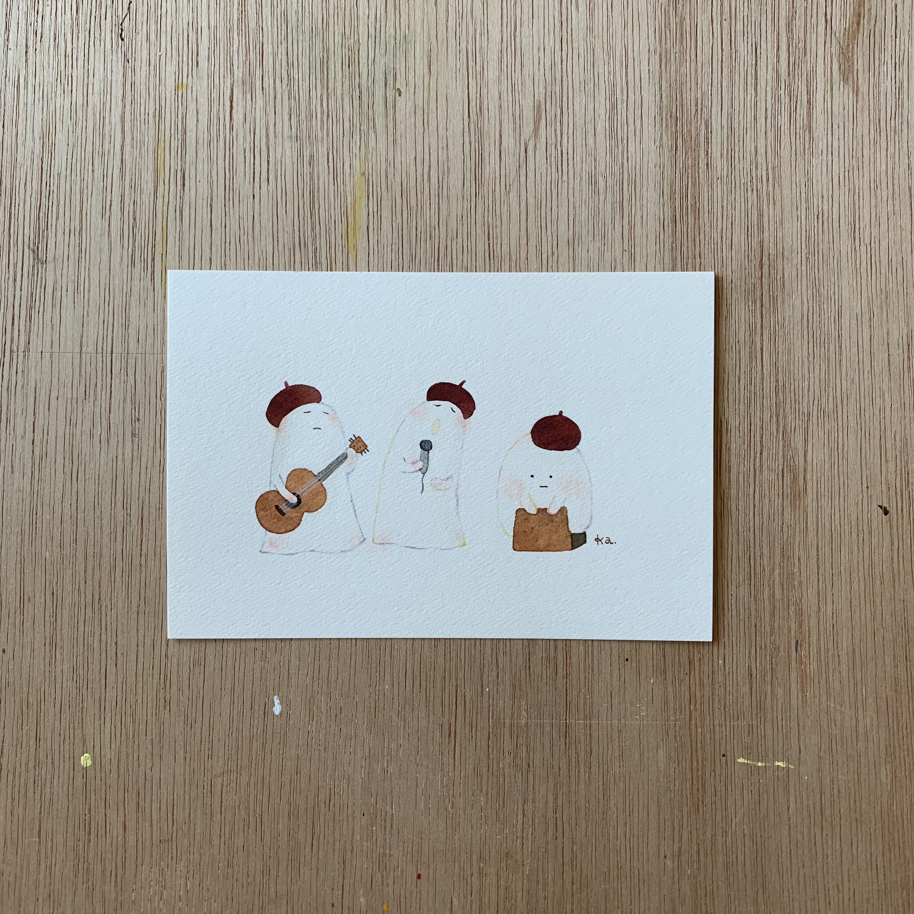 「コットンバンド」原画　送料無料