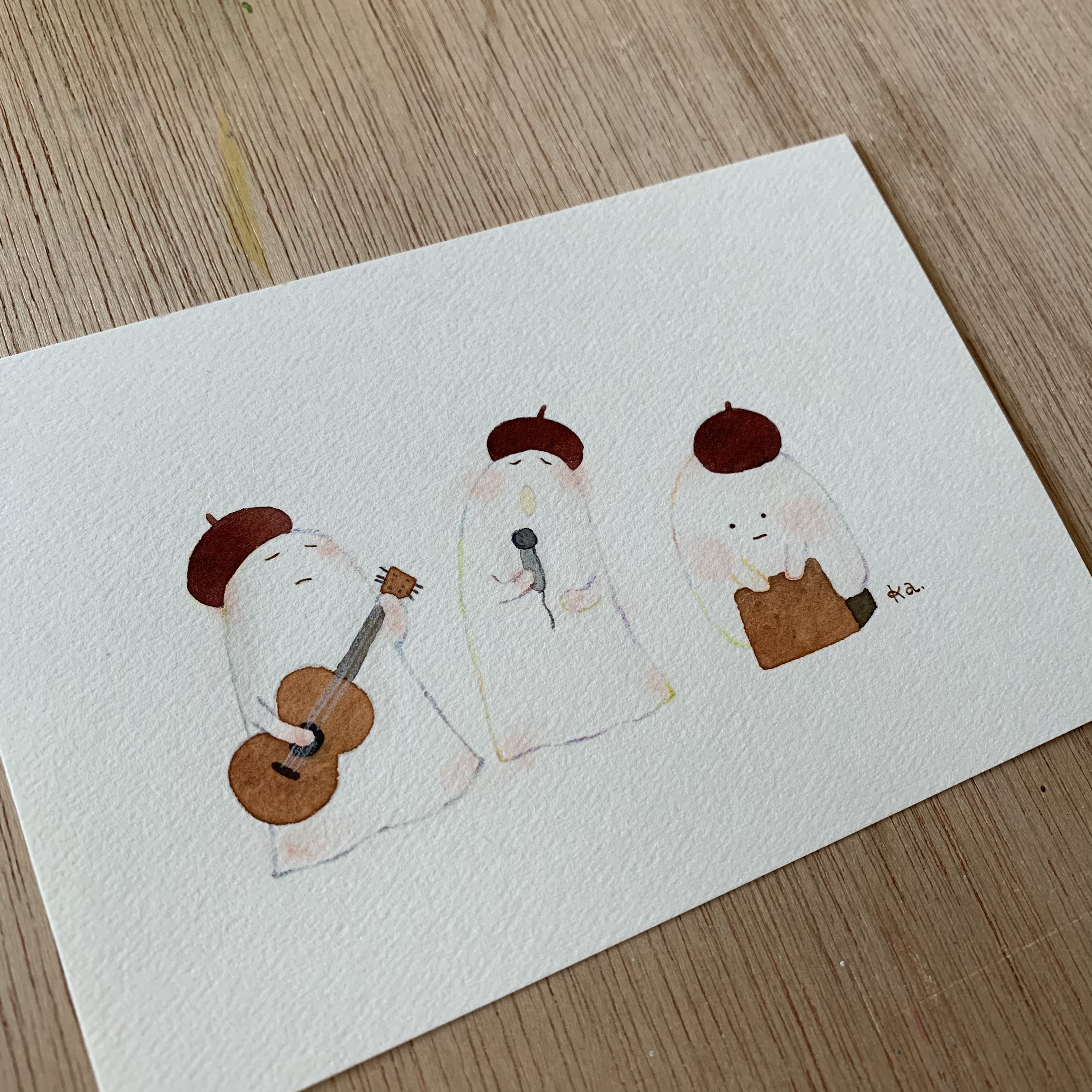 「コットンバンド」原画　送料無料