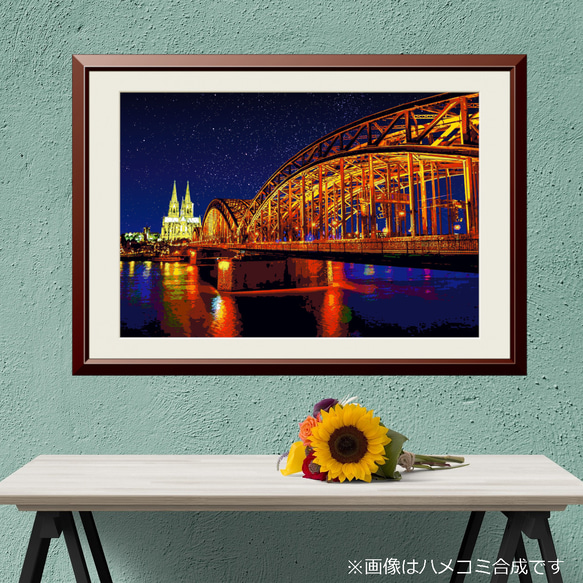 Ode de Cologne ケルン大聖堂 楽譜アートポスター Ann@ドイツ観光系🇩🇪タビシタ on X: 