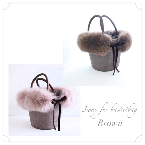 the virgins バニティ クロコ ファーバッグ（baby vanity  