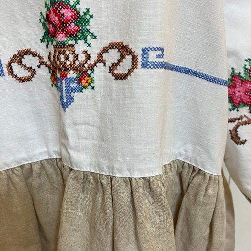 アンティーク調ヴィンテージ クロスステッチ 刺繍 かわいい