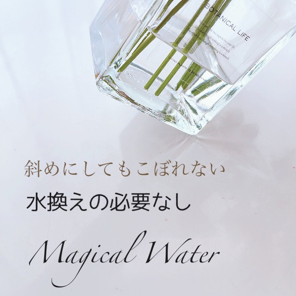 母の日アーティフィシャルフラワーバラ＆マジカルウォーター　誕生日　受付　テーブルフラワー　ギフト 4枚目の画像