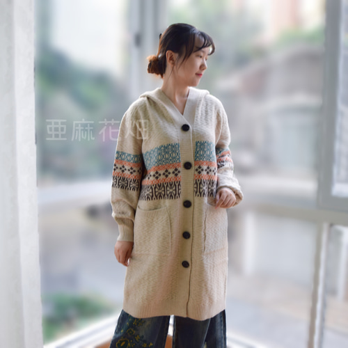 冬支度ハンドメイド2023 お正月 秋の福袋 ノルディック ニット