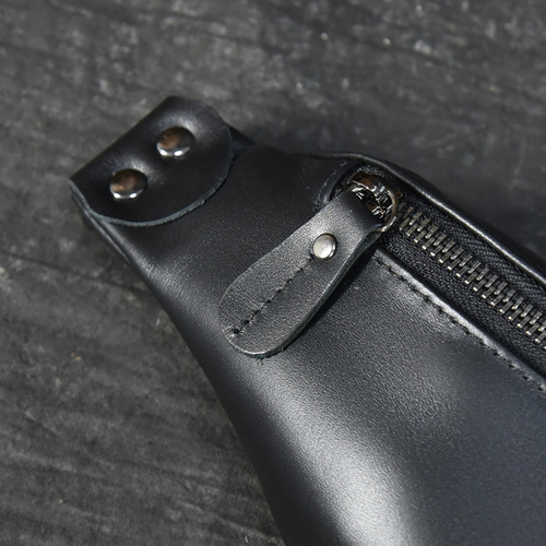 新製品発売特典】手作りの一層目牛革ボディバッグ本革ウエストポーチ