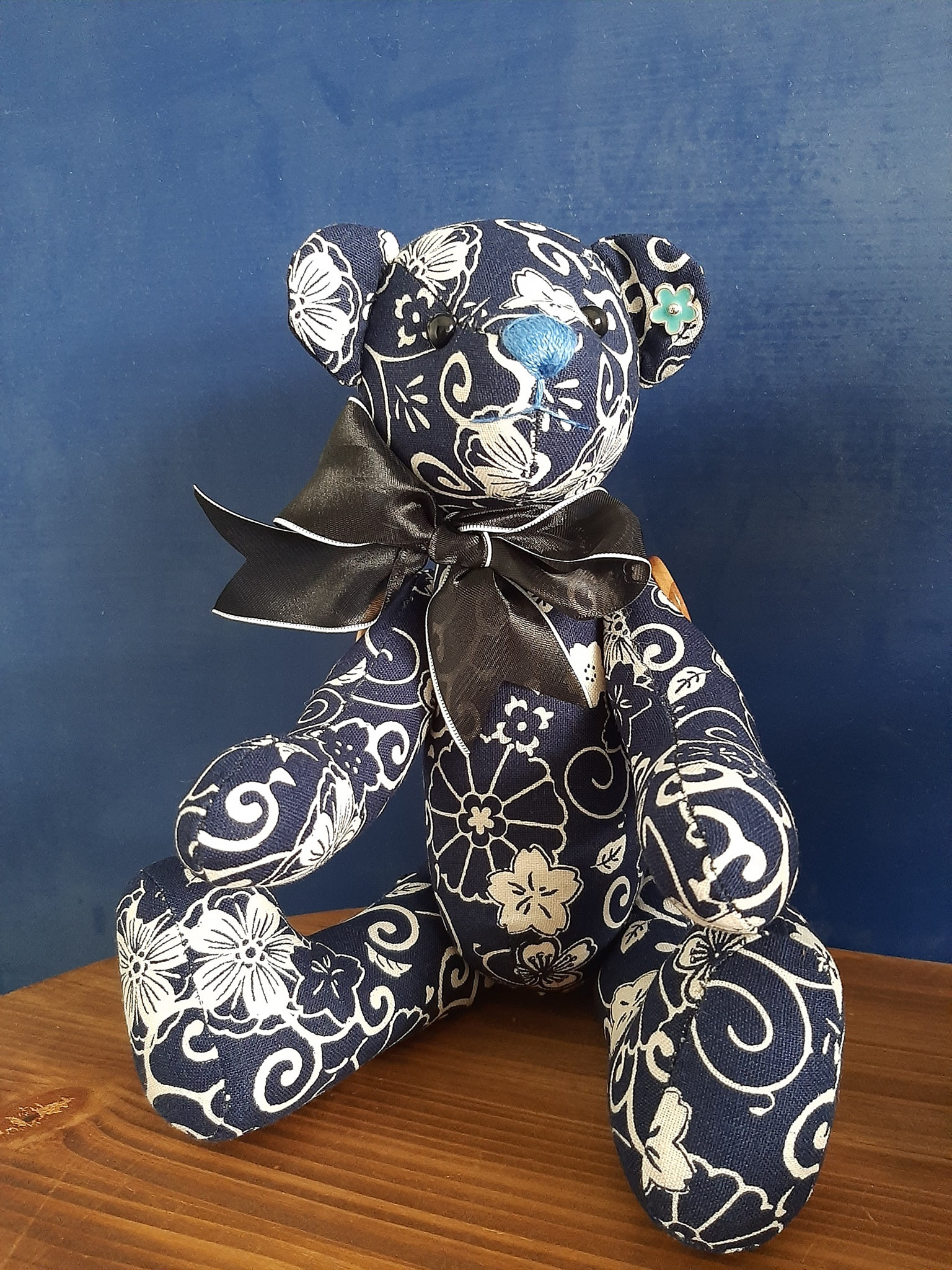 fluffyteddy＊ハンドメイドテディベア【No.17】