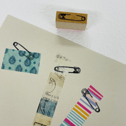 リアルな安全ピンスタンプ 3枚目の画像