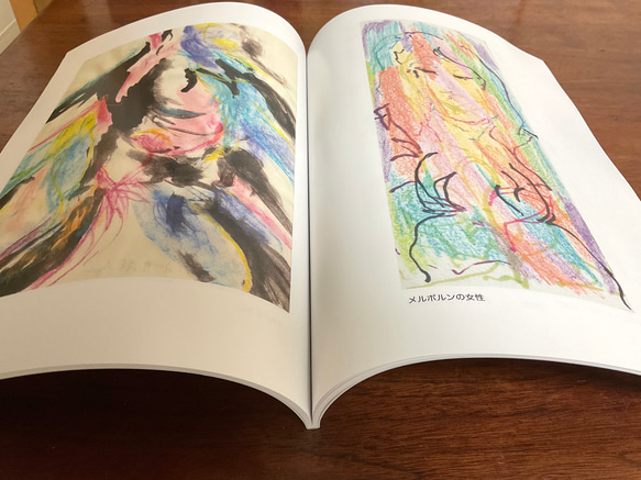 限定ZINE・永井雅人ドローイング作品集　MasatoNAGAI Drawingworks  水彩、パステル、アクリル画 9枚目の画像