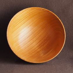 木製 ご飯茶碗（ケヤキ）no.21 4枚目の画像