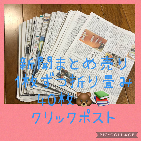 新聞　新聞紙　まとめ売り　中日新聞　40枚 1枚目の画像