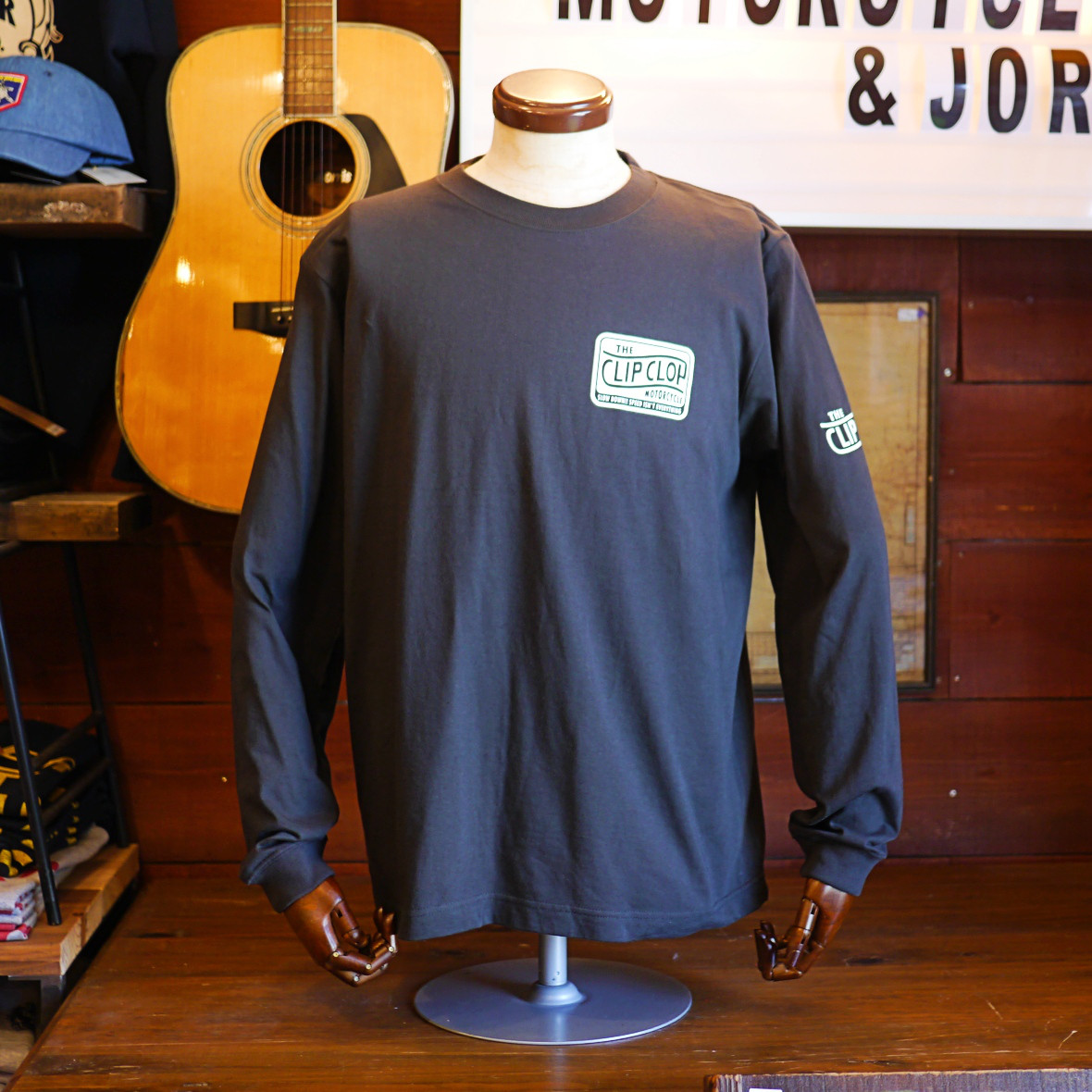 L/S T Shirt / Slow Down / GY