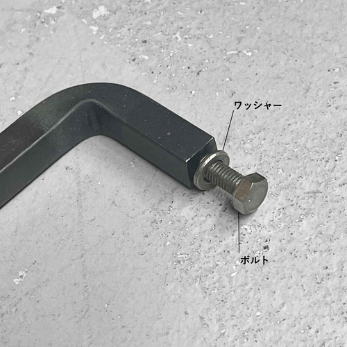 送料無料／[Iron Square Handle]日本製 アイアンハンドル 取手