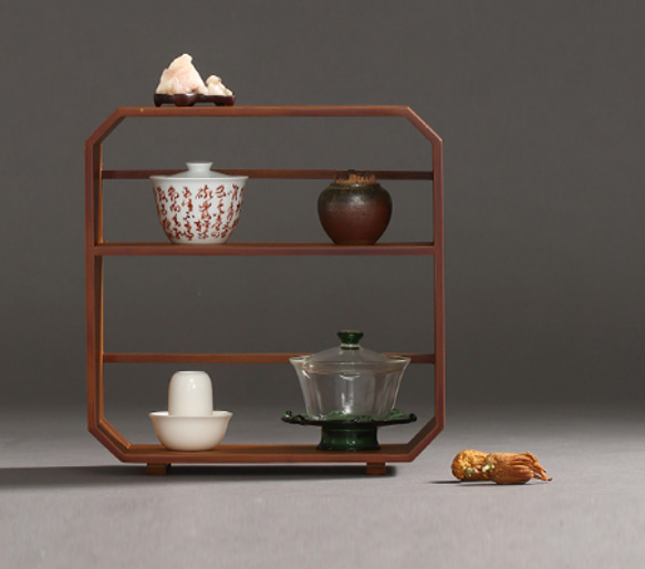 国内外の人気が集結 茶小屋 茶道キャビネット 収納ボックス ティー お茶収納ボックス 木工、竹工芸