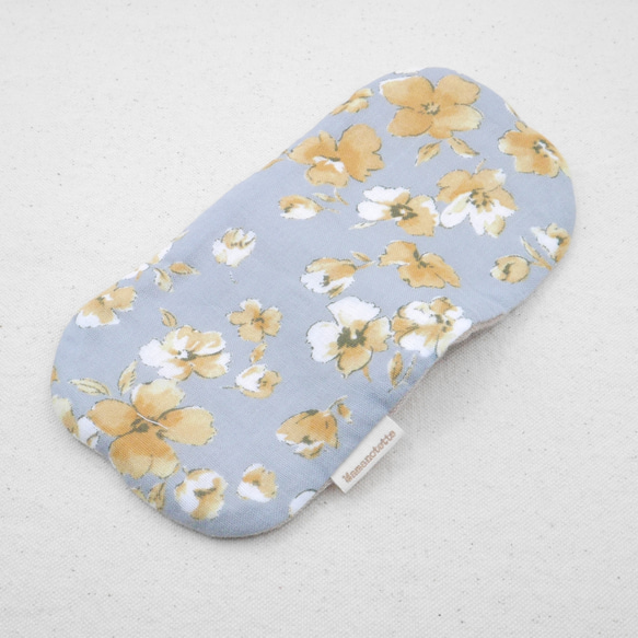 ふわもこハンカチ｜ツートーンフラワー-Two-Tone Flower-｜S・10×20cm｜ガーゼハンカチ｜ギフト 7枚目の画像