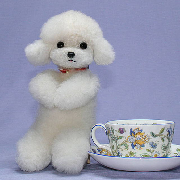 犬の日 2023 めっちゃ可愛いティーカッププードル ぬいぐるみ