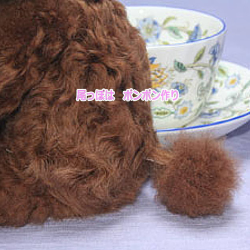 ぬいぐるみ、犬トイプードル、ティーカップ、子犬、ハンドメイド、オリジナル、リアル ぬいぐるみ、犬トイプードル、ティーカップ、子犬、ハンドメイド