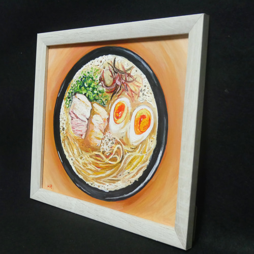油絵 絵画 【福岡ラーメン】 絵画 HR 通販 14787209｜Creema
