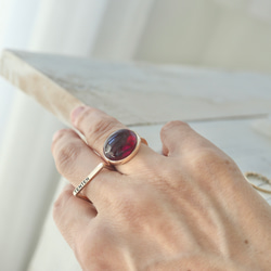 K10[berry風味のrubellite tourmaline]ring 6枚目の画像