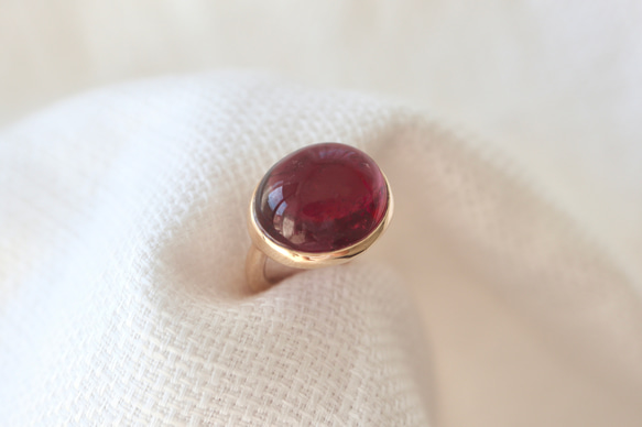 K10[berry風味のrubellite tourmaline]ring 4枚目の画像