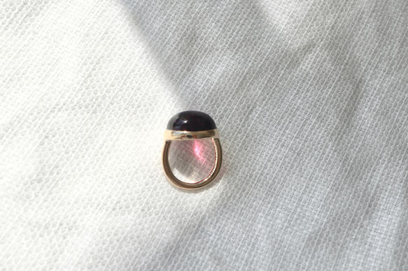 K10[berry風味のrubellite tourmaline]ring 5枚目の画像