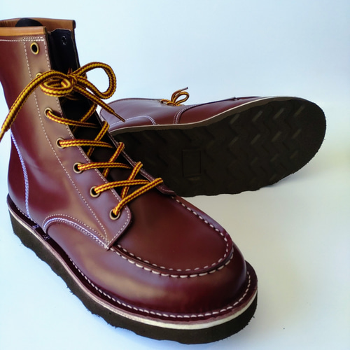 VISVIM ダブルモカシンブーツ / 本革 / 最高級ハンドメイドシューズ VISVIM ビズビム Ring Moccasin ダブル リング モカシン レザー
