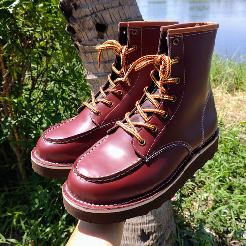 送料無料】RED WINGS ベージュ スエード ワークブーツ 23cm