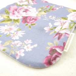 ふわもこハンカチ｜薔薇-Rose Garden-｜L・20×20cm｜ガーゼハンカチ｜ハンドタオル｜ギフト｜花柄 8枚目の画像