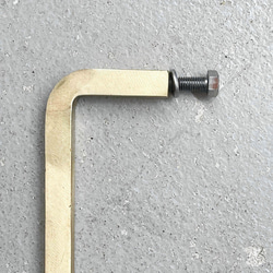 ＼送料無料／[Brass Square Handle]真鍮取手 ハンドル 金具 DIYパーツ 引出し 扉‐39_b‐ 5枚目の画像