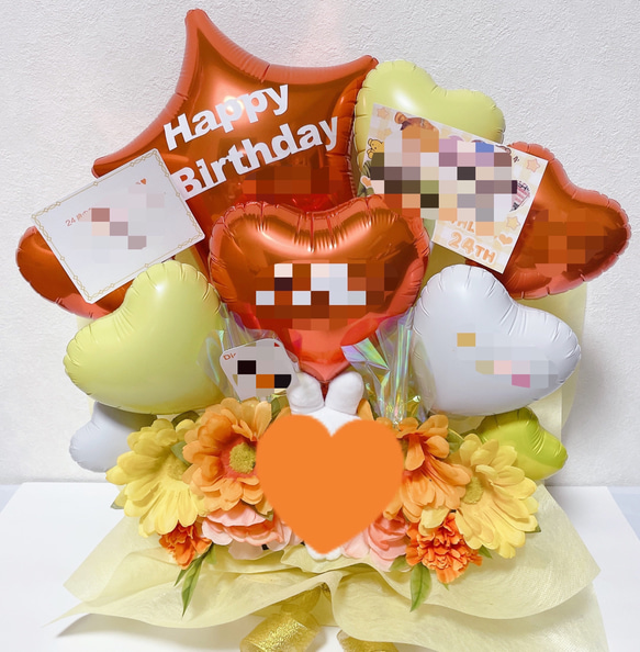 バルーンギフト　バルーンアレンジ　バルーンブーケ　誕生日　生誕祭　結婚祝い　記念日　オーダーページ 11枚目の画像