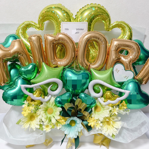 バルーンギフト バルーンアレンジ バルーンブーケ 誕生日 生誕祭