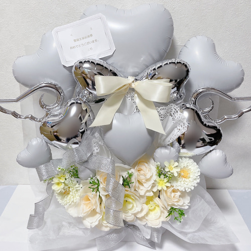 バルーンギフト バルーンアレンジ バルーンブーケ 誕生日 生誕祭