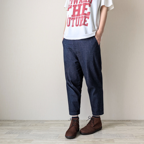 センソニユコ pointligne デニムサルエルパンツ 38 楽天市場】【お買い物マラソン☆20%OFF】サルエルデニム / evo