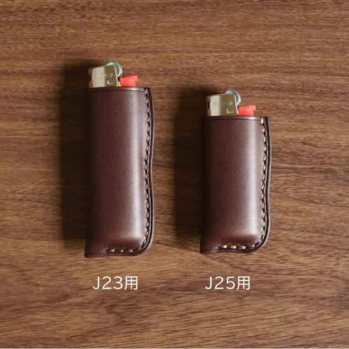本革 ライターケース BicスリムライターJ23用 J25用【受注制作