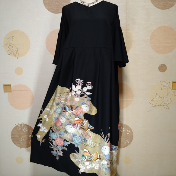 留袖ドレス、新郎新婦母❣️セットアップ花柄 留袖ドレス、新郎新婦母