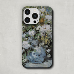 スマホケース / ピエール オーギュスト ルノワール「春の花束」 iPhone 全機種対応 春 花束 ブーケ 絵 レトロ 2枚目の画像