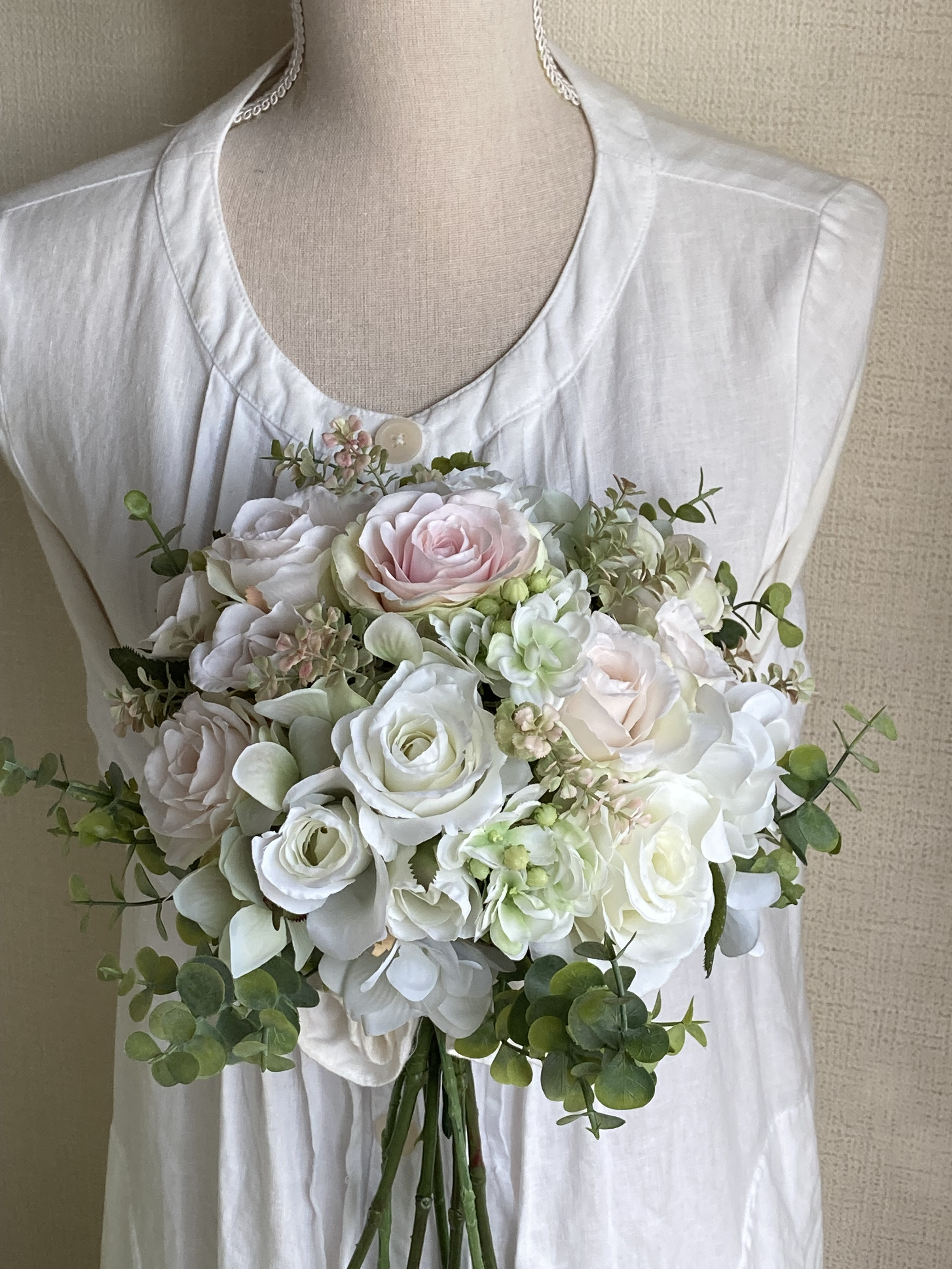 ローズウェディングブーケ