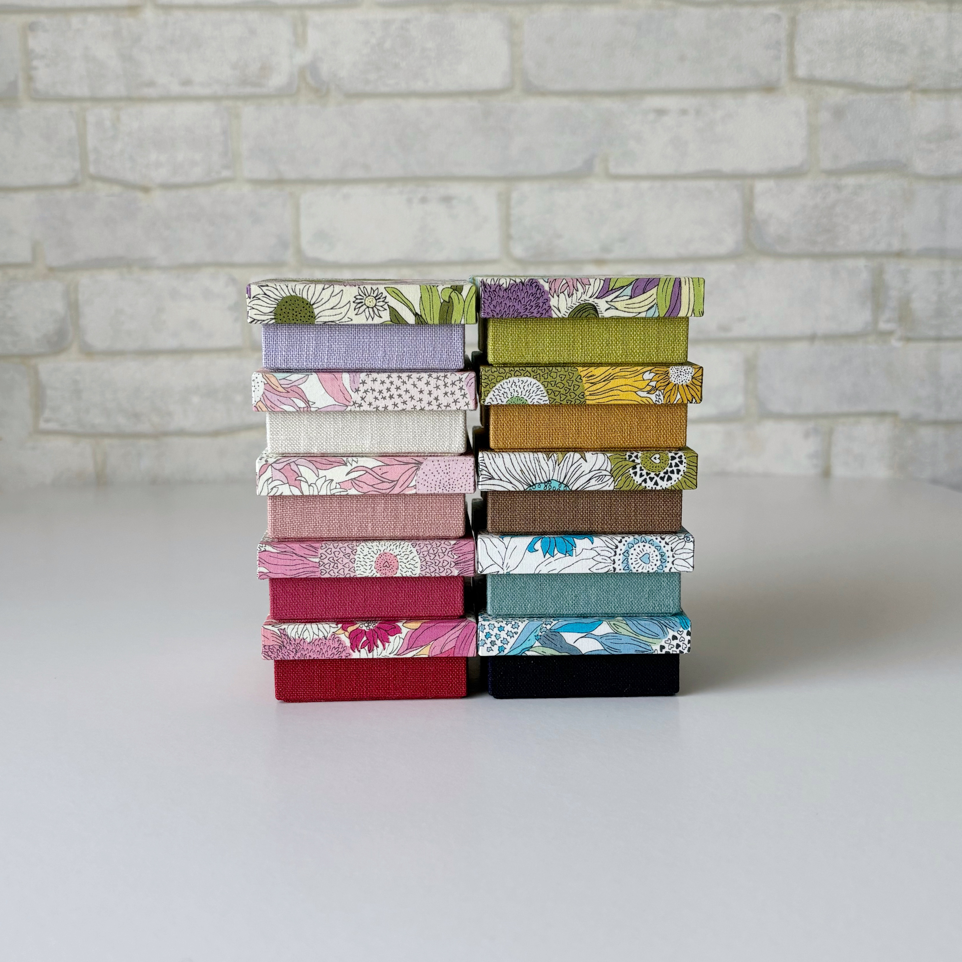 リバティミニBOX10個セット〈カルトナージュ〉