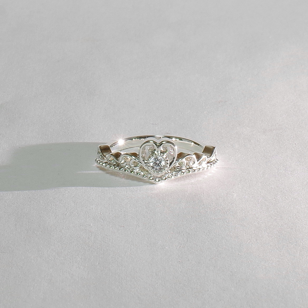 【選べる誕生石ティアラリング】couro 01