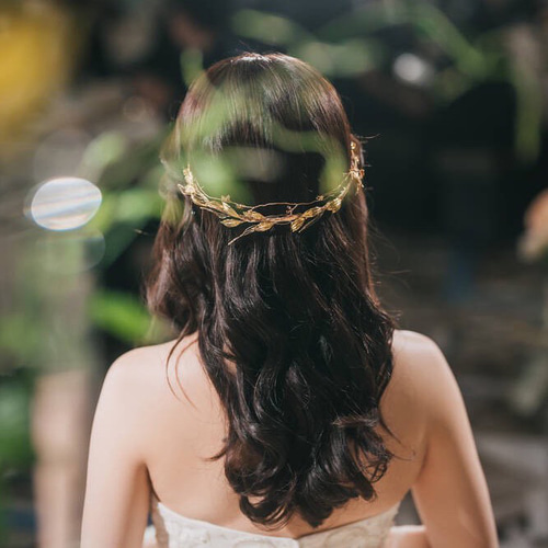 着画あり】アメリカンフラワー ヘッド ブライダル ウェディング ヘア