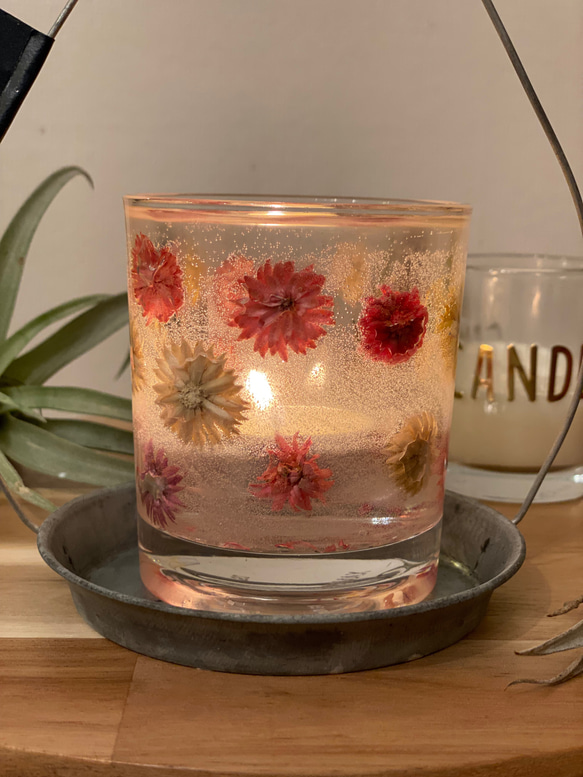 お花のcandle holder 3枚目の画像